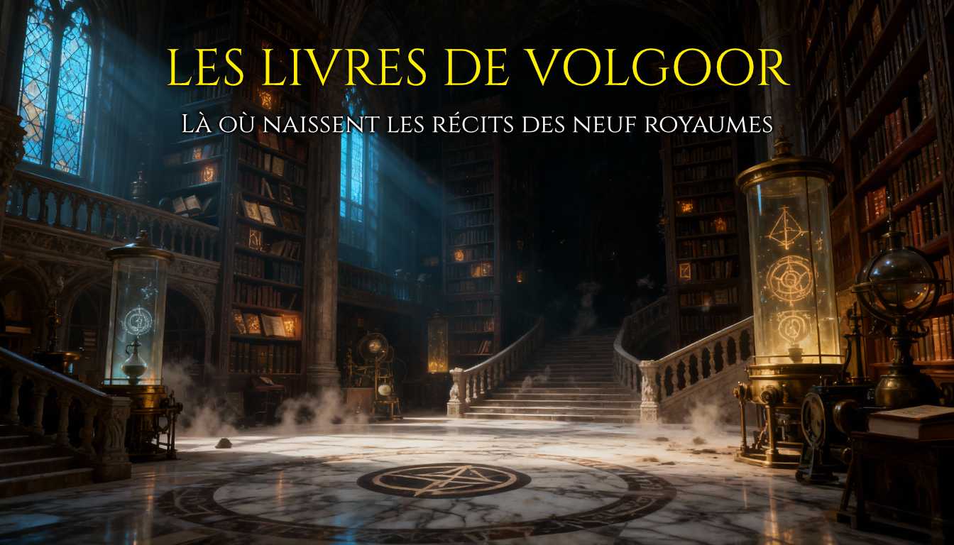 page du site Volgoor : livres